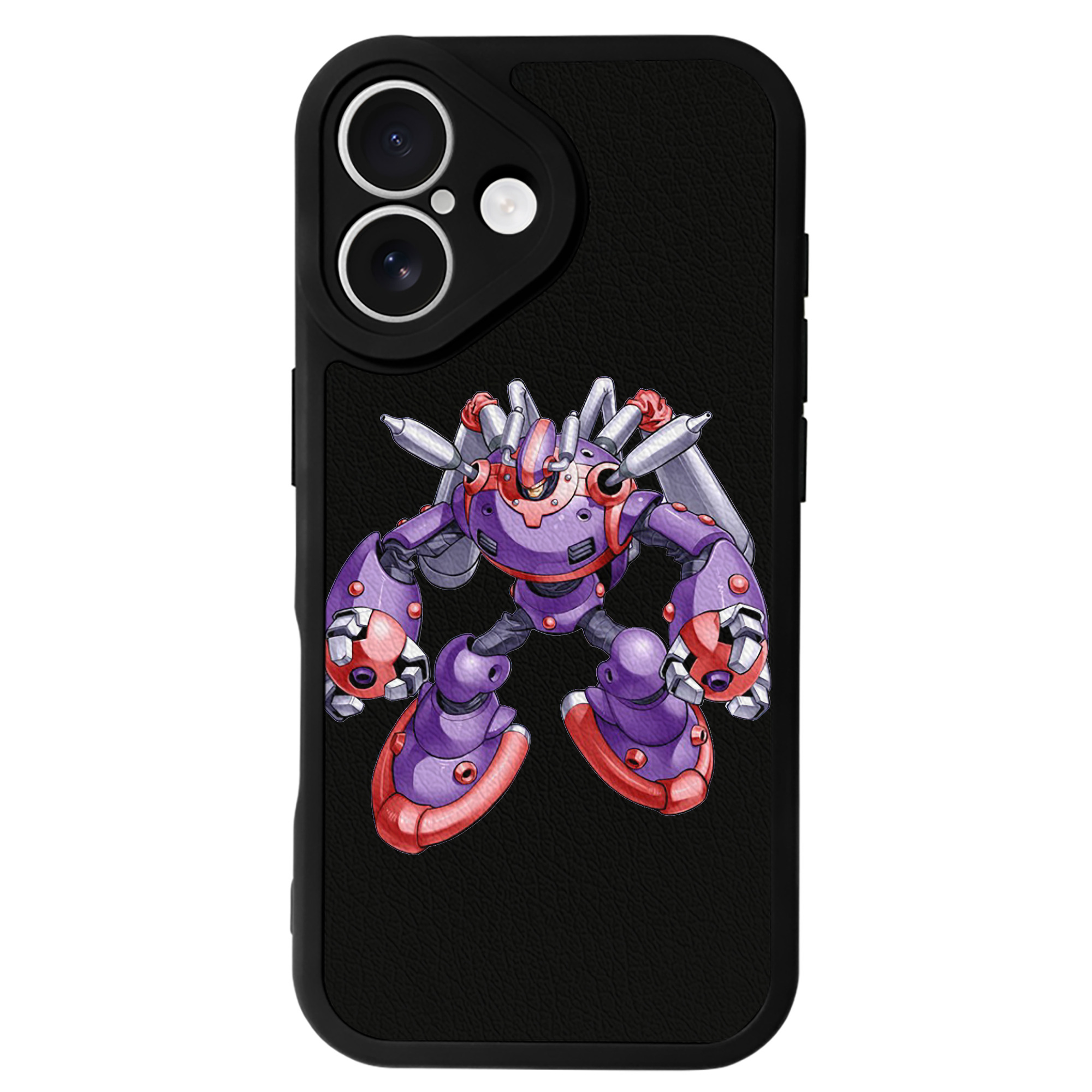 （画像用） 遊☆戯☆王 Yu-Gi-Oh! 【iPhone 16シリーズ対応】シリコンスマホケース（レザー調） 材質：シリコン